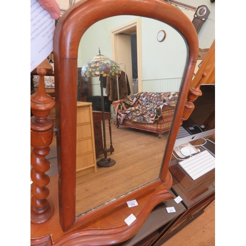 376 - Oak Dressing Mirror