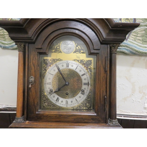 404 - Oak Grandmother Clock