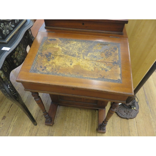 409 - Victorian Mahogany Davenport Writing Desk