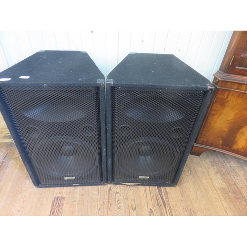 415 - Pair of large Kam Speakers