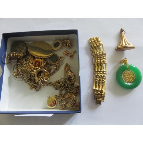 77 - Lot of Victorian and Yellow Metal Jewellery etc.