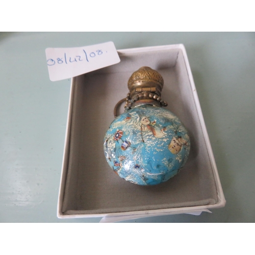 86 - Enamel Scent Bottle