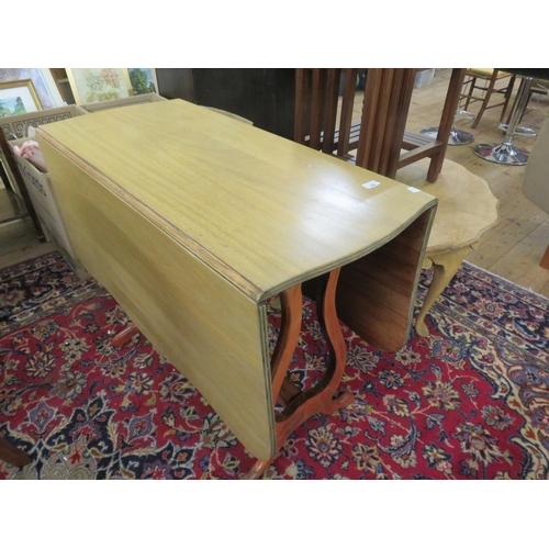 358 - Drop Leaf Table and Pie Crust Table