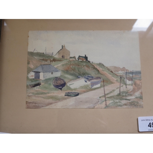 49 - Small Framed Watercolour (Possibly 