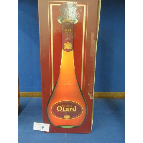 59 - Boxed Otard Cognac