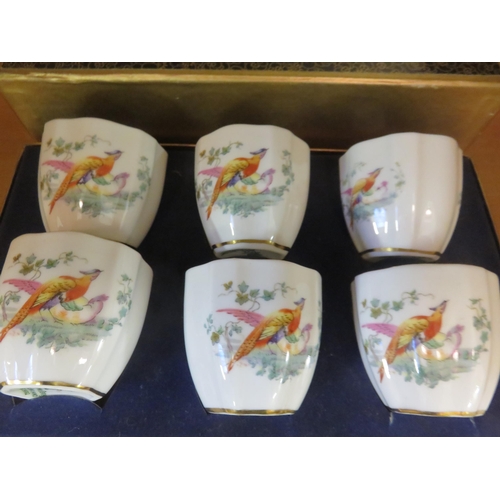 183 - Royal Crown Derby Miniature Cup Set