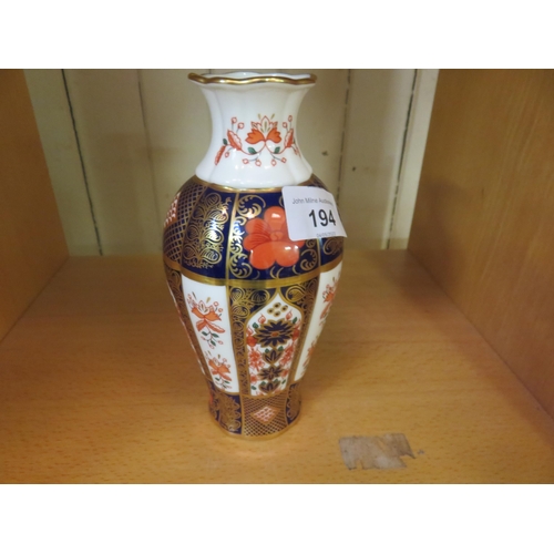 194 - Royal Crown Derby Vase