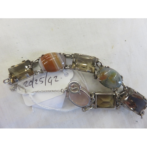 173 - Scottish Stone Bracelet