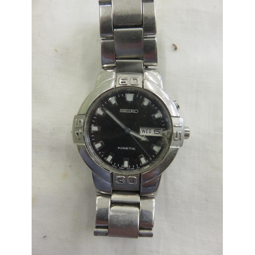 92 - Seiko Kinetic Gent's Bracelet Watch