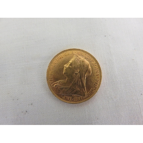 170 - 1898 Gold Sovereign