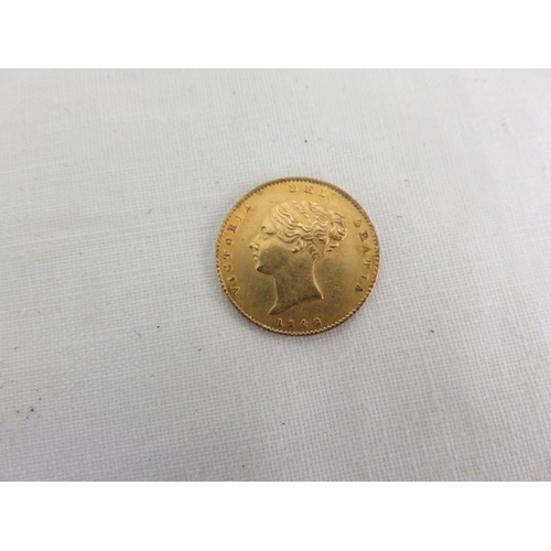 171 - 1842 Young Head Victorian Half Sovereign