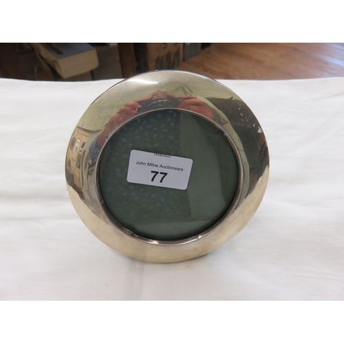 77 - Silver Photo Frame