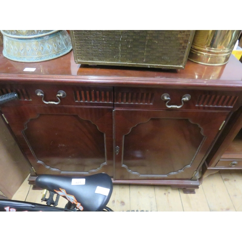 508 - Modern Mahogany Sideboard