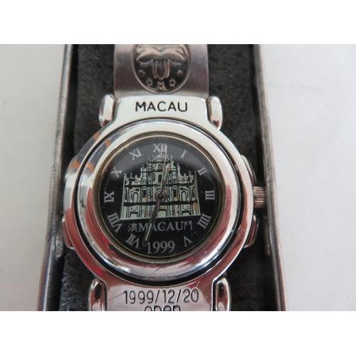 107 - Cased Gents Watch