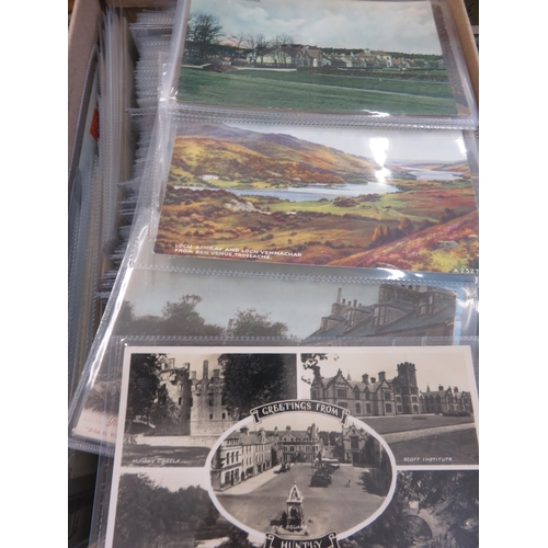 239 - Large Quantity of Scottish Postcards - All in Dust Covers