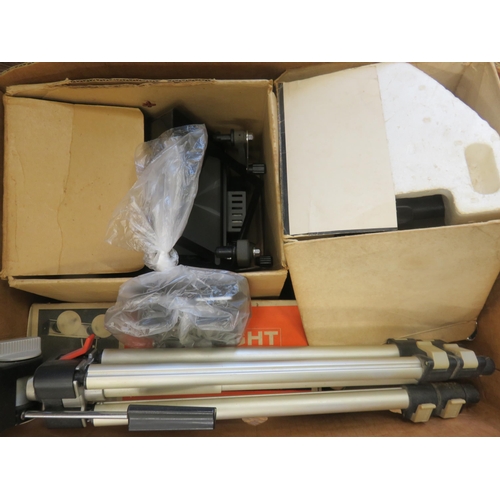 244 - Large quantity of Photographic equipment including Canon AF514XL-S, 8mm Viewer Editor Johnson Barlig... 