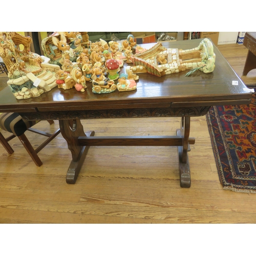 394 - Oak Extending Table