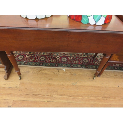 412 - Mahogany Drop Leaf Table