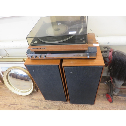 429 - Bang & Olufsen Record Deck, Tuner and Speakers