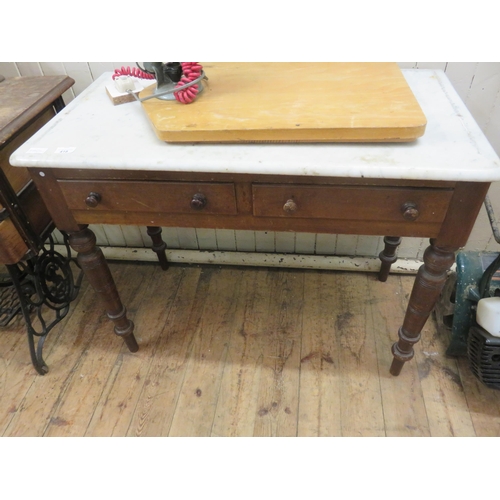 418 - Marble Top Washstand