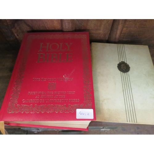 441A - Bible, Book on the Coronation and Royal Tour Book