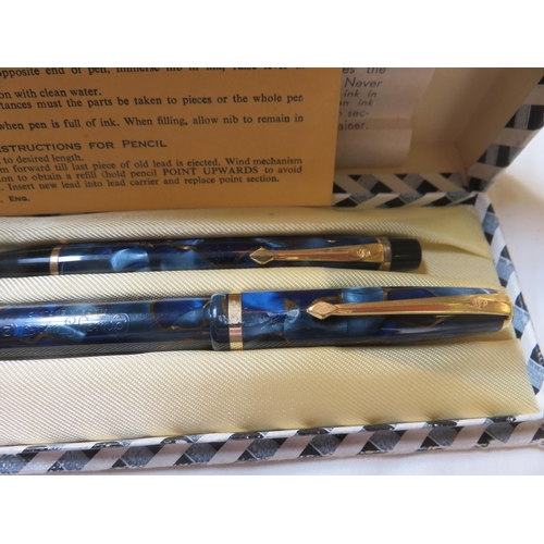 103 - Box Set Conway Stewart Fountain Pen and Pencil