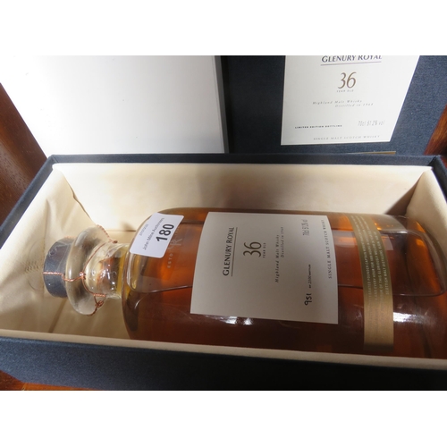 180 - Boxed Bottle Glenury Royal 36 year old