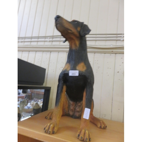 203 - Large Border Fine Arts Doberman Statue