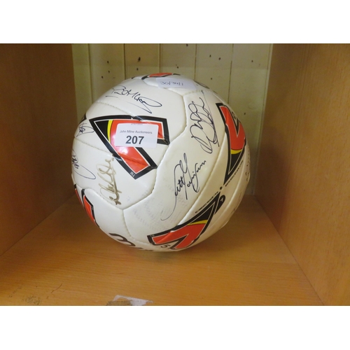 207 - Signed Aberdeen FC Ball