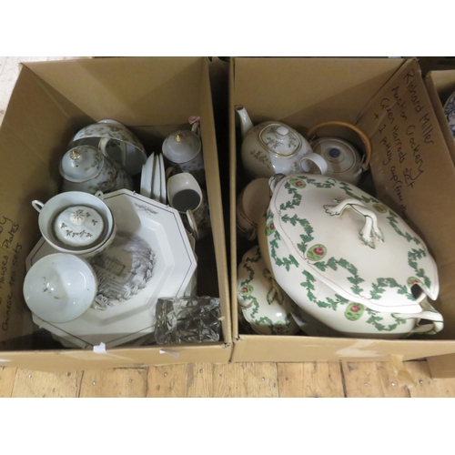 253 - Three boxes of Tea Sets and Tureens etc.