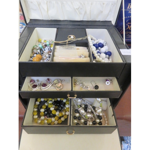 264 - Large box of Costume Jewellery