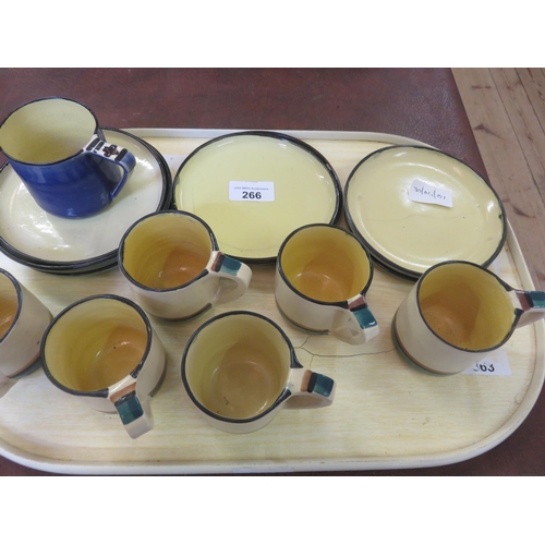 266 - Tray with Gushetneuk Tea Set