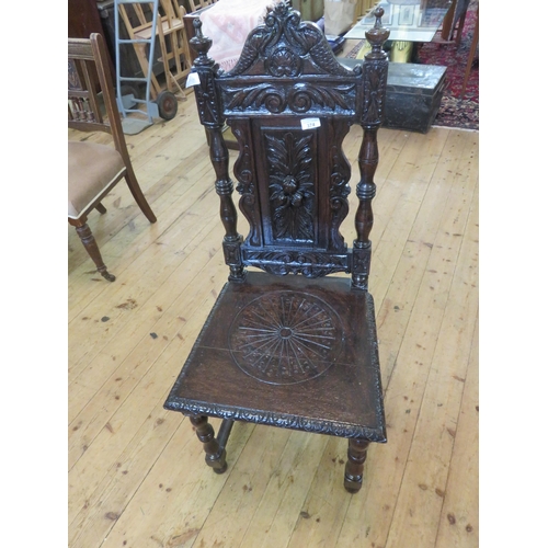 374 - Carved Victorian Chair