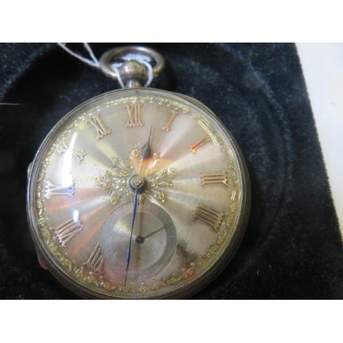 65 - Large London Hallmarked Silver Key wind Pocket Watch