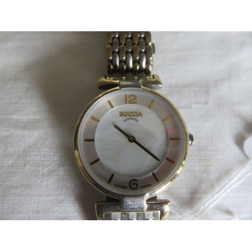 143 - Ladies Boccia Wrist Watch