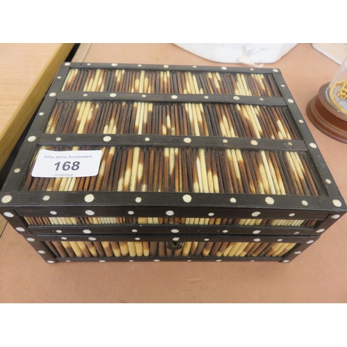 168 - Porcupine Quill box