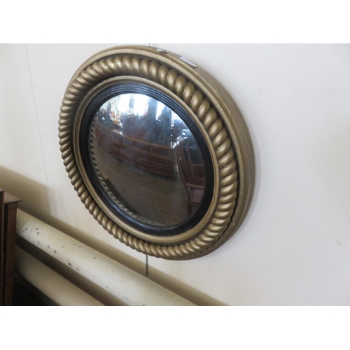 8 - Regency Style Gilt Framed Circle Mirror