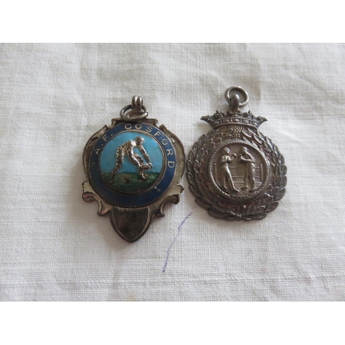 82 - Silver Boxing Medal and Gosford Rugby Medal