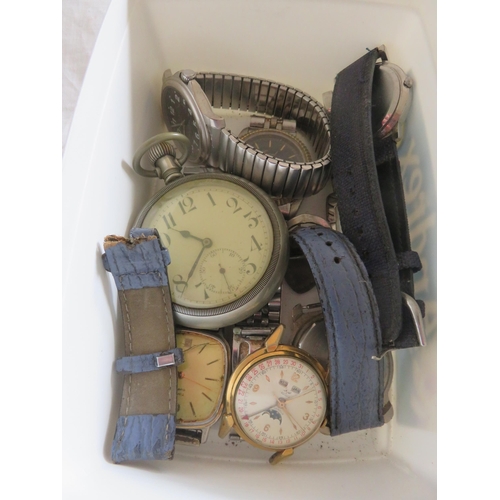 98 - Lot of Watches including a Comet Style Moon Phase Watch