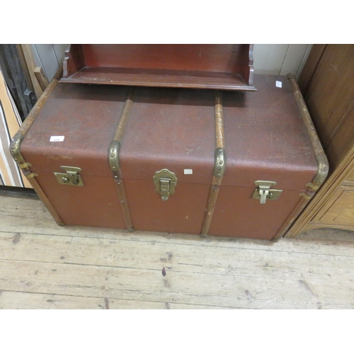 428 - Large Travel Trunk