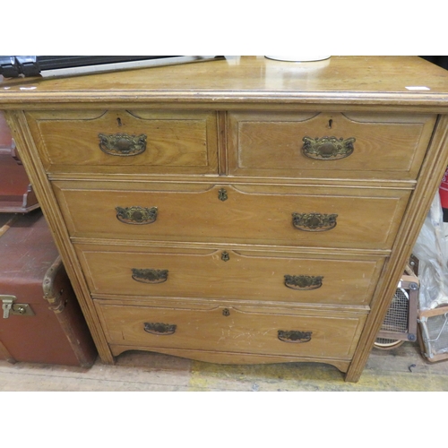 429 - Chest of three long and two short drawers