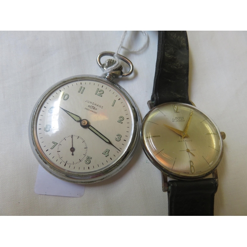 99 - Vintage Gents Wrist Watch and a Pocket Watch