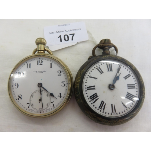 107 - Two Pocket Watches