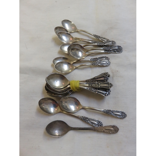 112 - Quantity of Silver Coffee Spoons