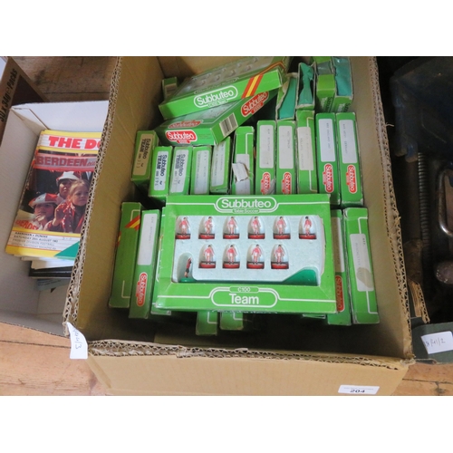 204 - Box of Subbuteo Teams