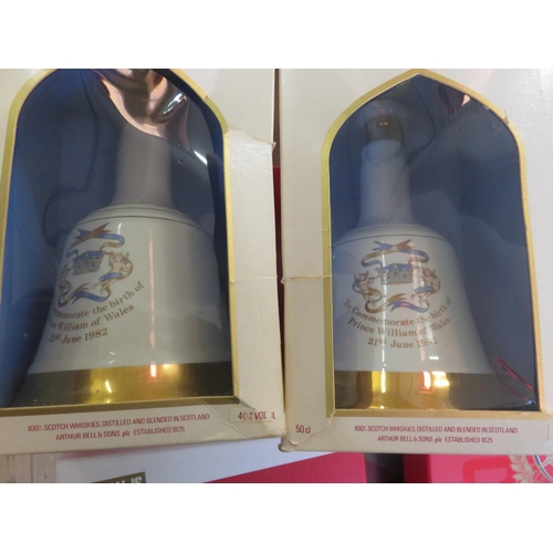 223 - Two Cased Bells Decanters - Prince William