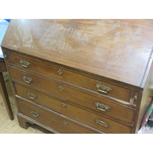 432 - Antique Mahogany Writing Bureau