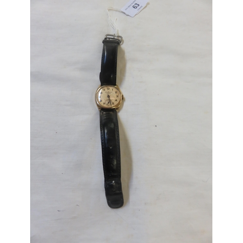 63 - J.W. Benson Gold Watch