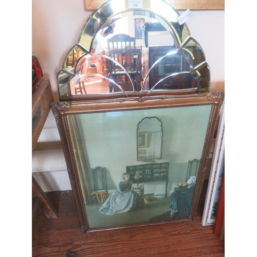 19 - Framed Print and Mirror