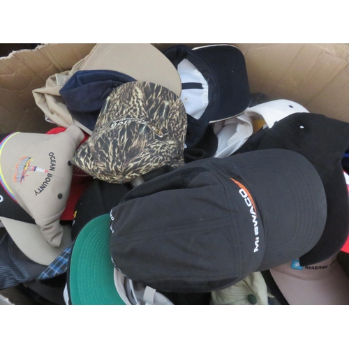 443 - Two boxes of various Baseball Caps